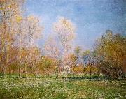 Claude Monet Springtime at Giverny France oil painting reproduction